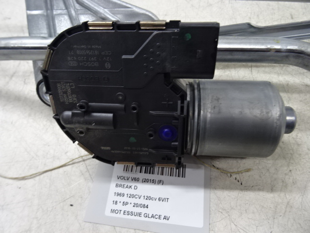 MOTOR RUITENWISSERS VOOR Volvo V60 10/10-08/18