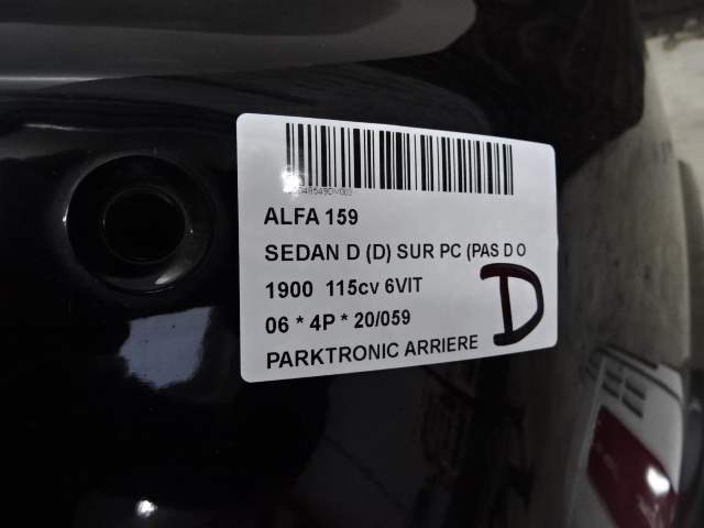 PARKEERSENSOREN ACHTER Alfa Romeo 159 05+