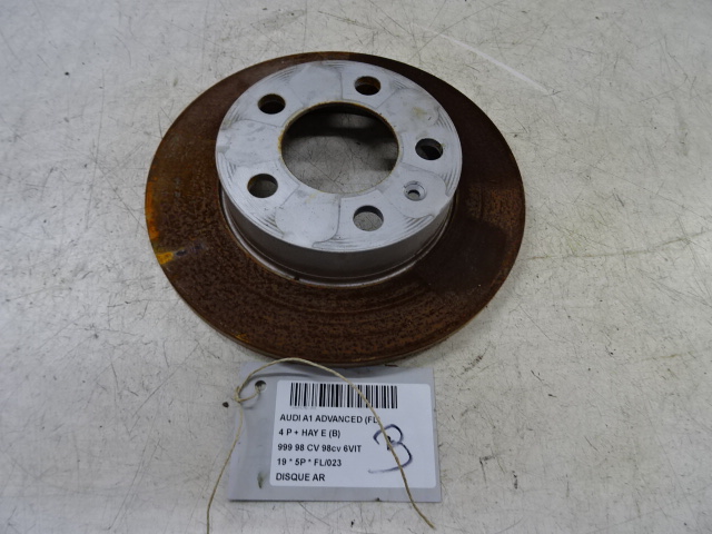 REMSCHIJF ACHTER Audi A1 12/18+