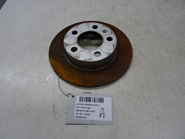 REMSCHIJF ACHTER Audi A1 12/18+