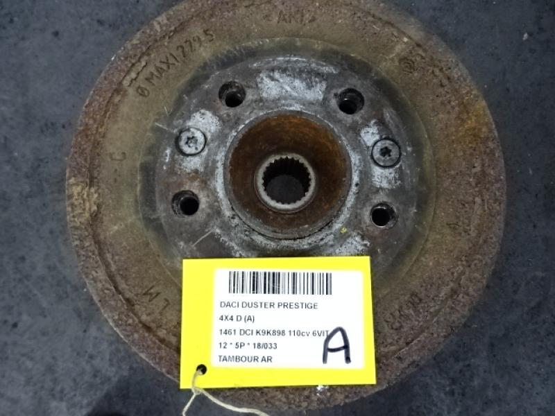 REMTROMMEL ACHTER Dacia DUSTER 4/10 - 18