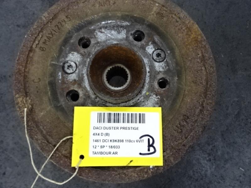 REMTROMMEL ACHTER Dacia DUSTER 4/10 - 18