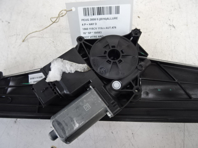 MOTOR RUITMECHANISME ACHTER RECHTS Peugeot 3008 (2) 10/16 - 10/20