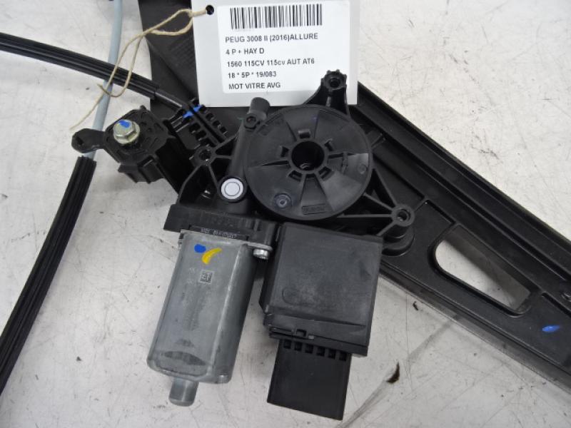 MOTOR RUITMECHANISME VOOR LINKS Peugeot 3008 (2) 10/16 - 10/20