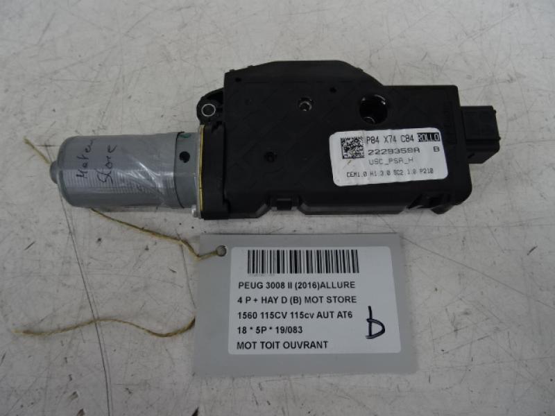 MOTOR SCHUIFDAK Peugeot 3008 (2) 10/16 - 10/20