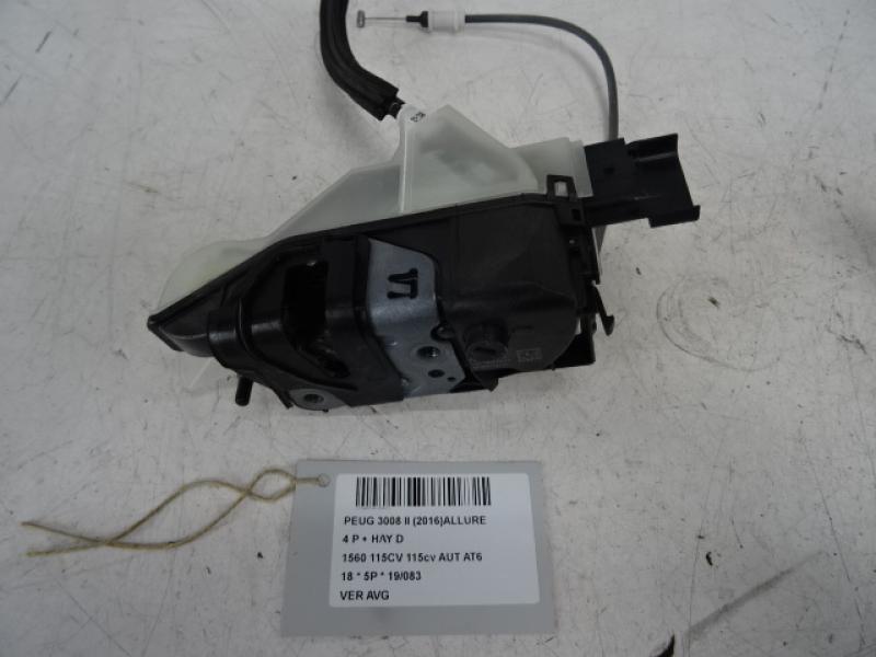 VERGRENDELING VOOR LINKS Peugeot 3008 (2) 10/16 - 10/20