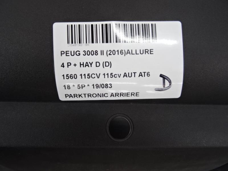 PARKEERSENSOREN ACHTER Peugeot 3008 (2) 10/16 - 10/20