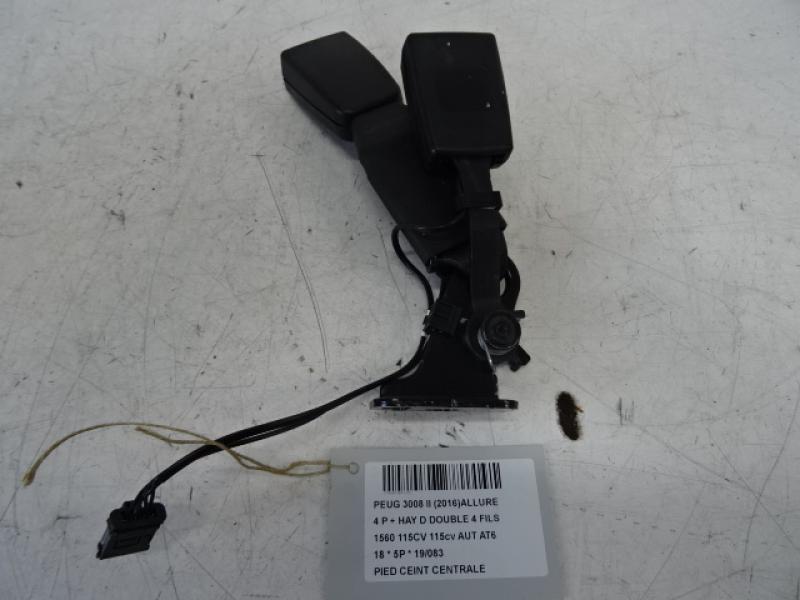 VEILIGHEIDSGORDEL VOET CENTRAAL Peugeot 3008 (2) 10/16 - 10/20