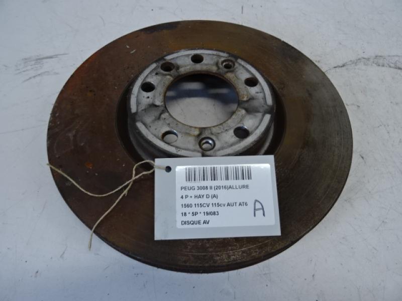 DISQUE AVANT Peugeot 3008 (2) 10/16 - 10/20