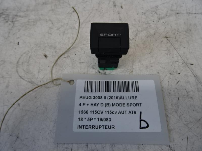 SCHAKELAAR Peugeot 3008 (2) 10/16 - 10/20