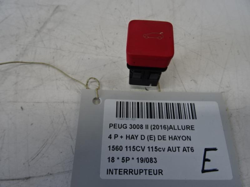 SCHAKELAAR Peugeot 3008 (2) 10/16 - 10/20
