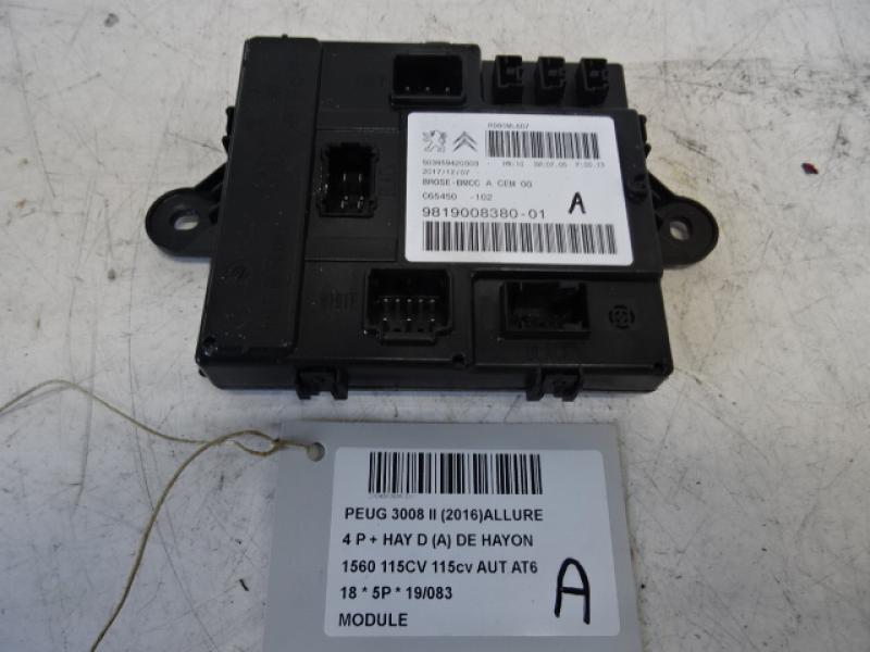 MODUL Peugeot 3008 (2) 10/16 - 10/20