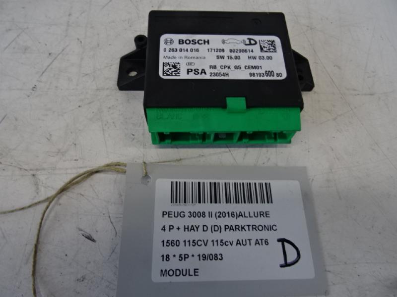 MODUL Peugeot 3008 (2) 10/16 - 10/20