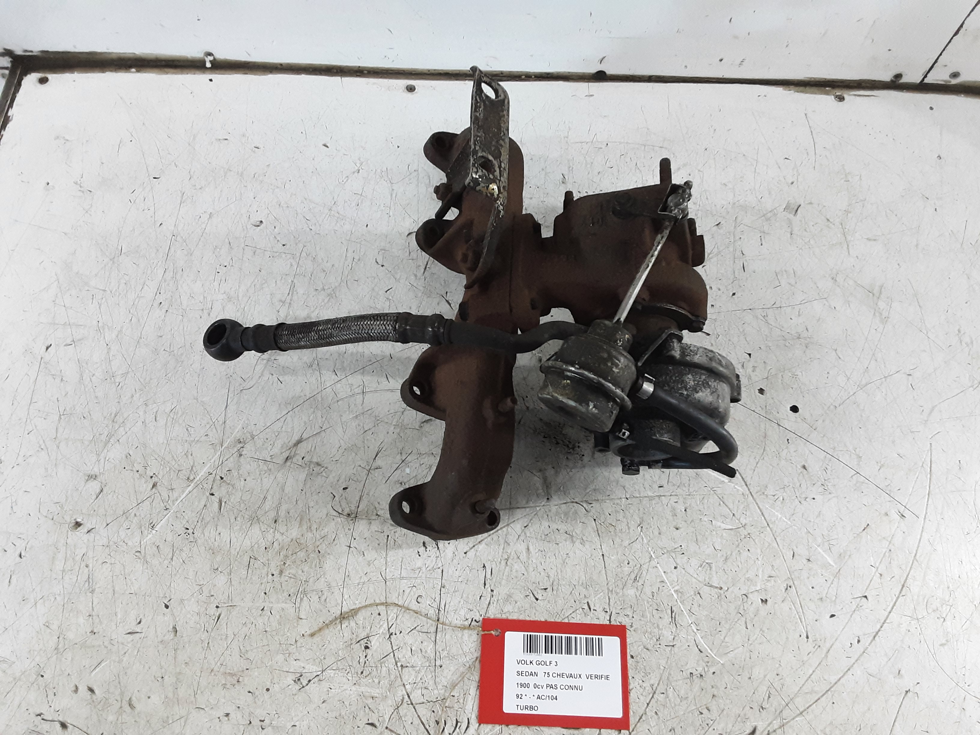 TURBO Vw GOLF III 11/91&gt;11/97