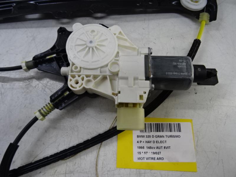 MOTEUR DE VITRE DE PORTE ARRIERE DROITE Bmw 3 GT F34 05/13 - 19