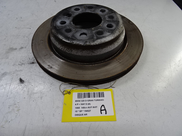 REMSCHIJF ACHTER Bmw 3 GT F34 05/13 - 19