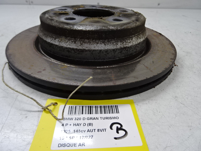 REMSCHIJF ACHTER Bmw 3 GT F34 05/13 - 19