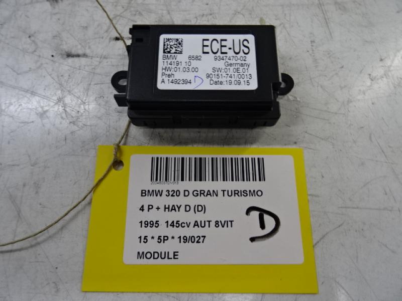 MODULE Bmw 3 GT F34 05/13 - 19