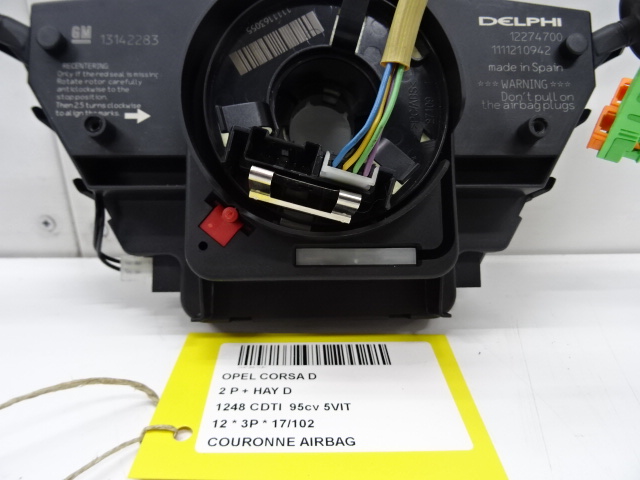 AIRBAGRING Opel CORSA D 01/11 - 15