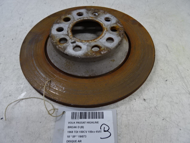 REMSCHIJF ACHTER Vw PASSAT 11/14 - 19