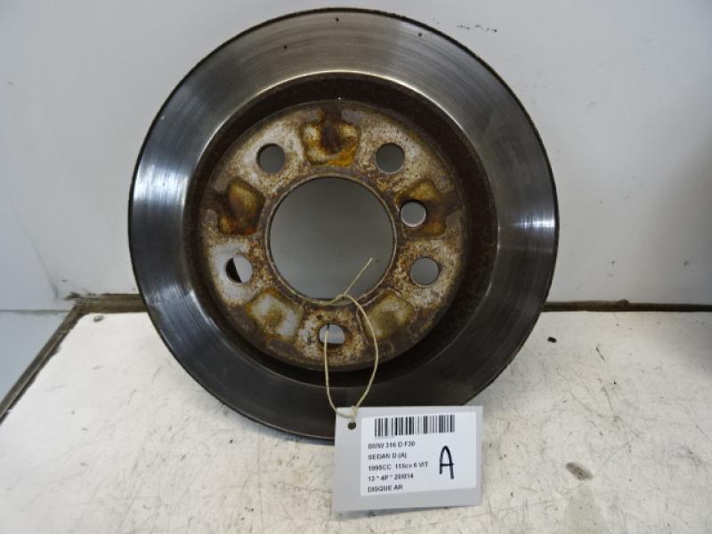 DISQUE ARRIERE Bmw 3 F30 BERLINE 12 - 19