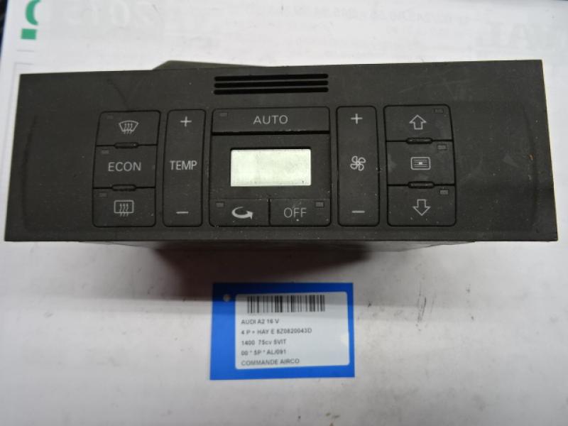 BEDIENINGSPANEEL AIRCO Audi A6 5/97 - 5/04