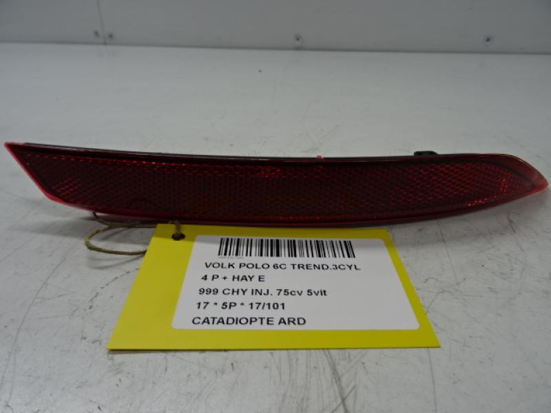CATADIOPTRE ARRIERE DROIT Vw POLO (6R) FaceLift 5/14 - 17