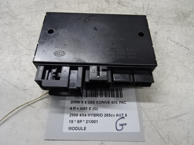 MODULE Bmw X5 G05 11/18+