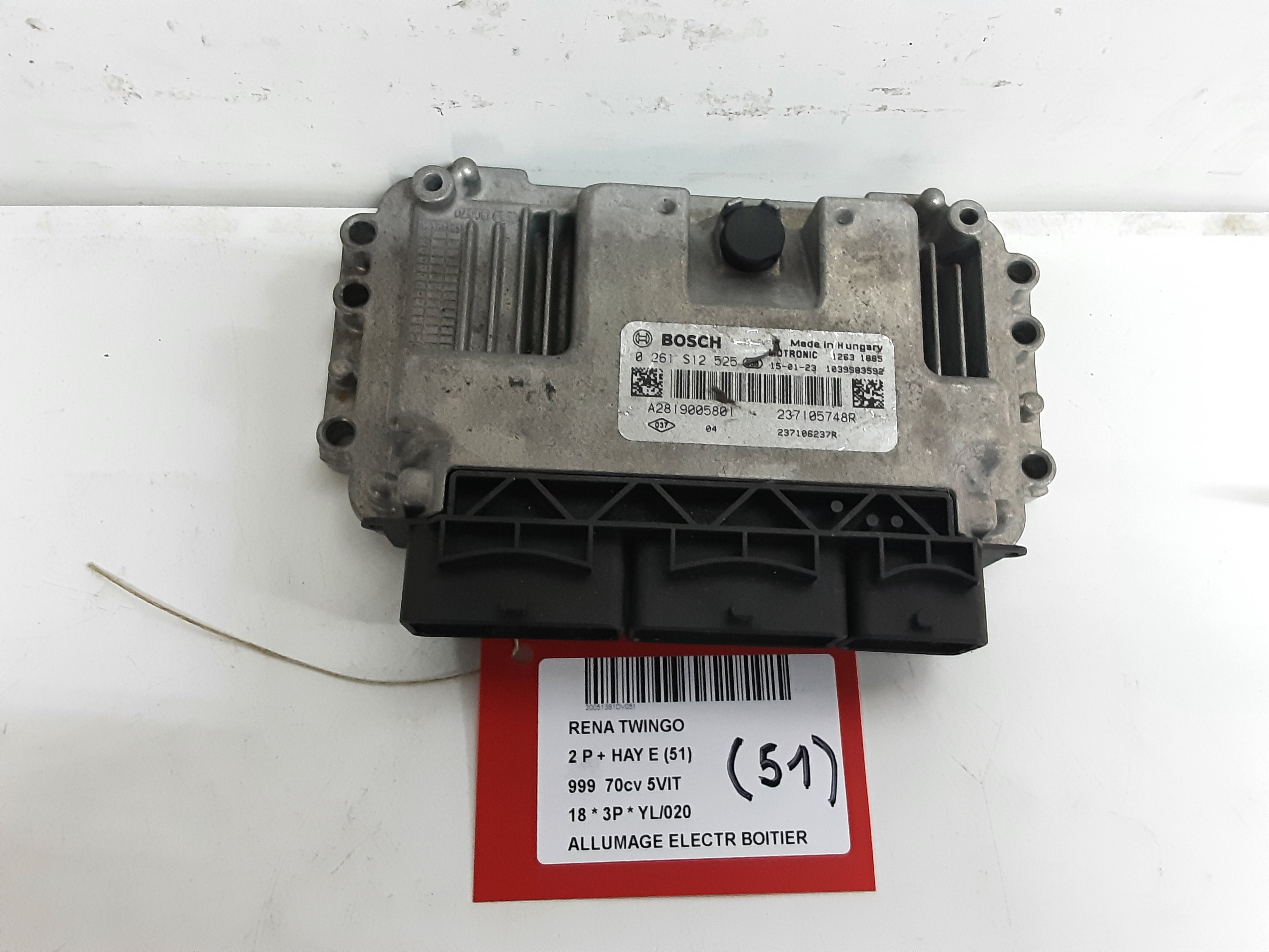 ONTSTEKINGSMODULE Renault TWINGO (4) 09/14 - 5/19