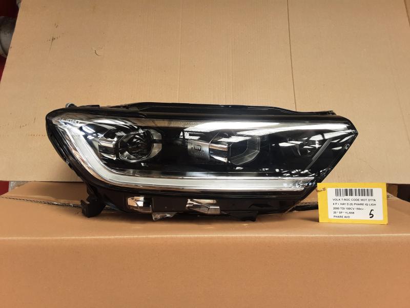 HEADLIGHT RIGHT Vw T-ROC 10/17 - 4/22