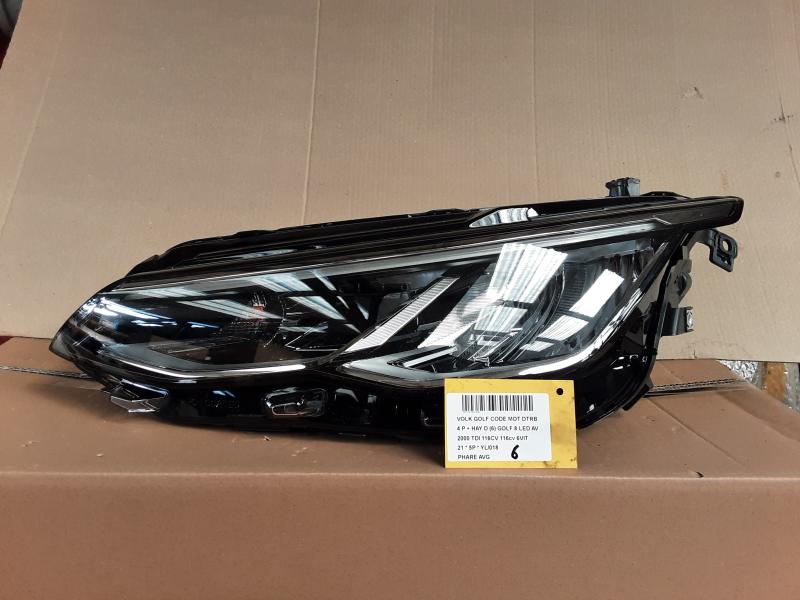HEADLIGHT LEFT Vw GOLF VIII 2/20+
