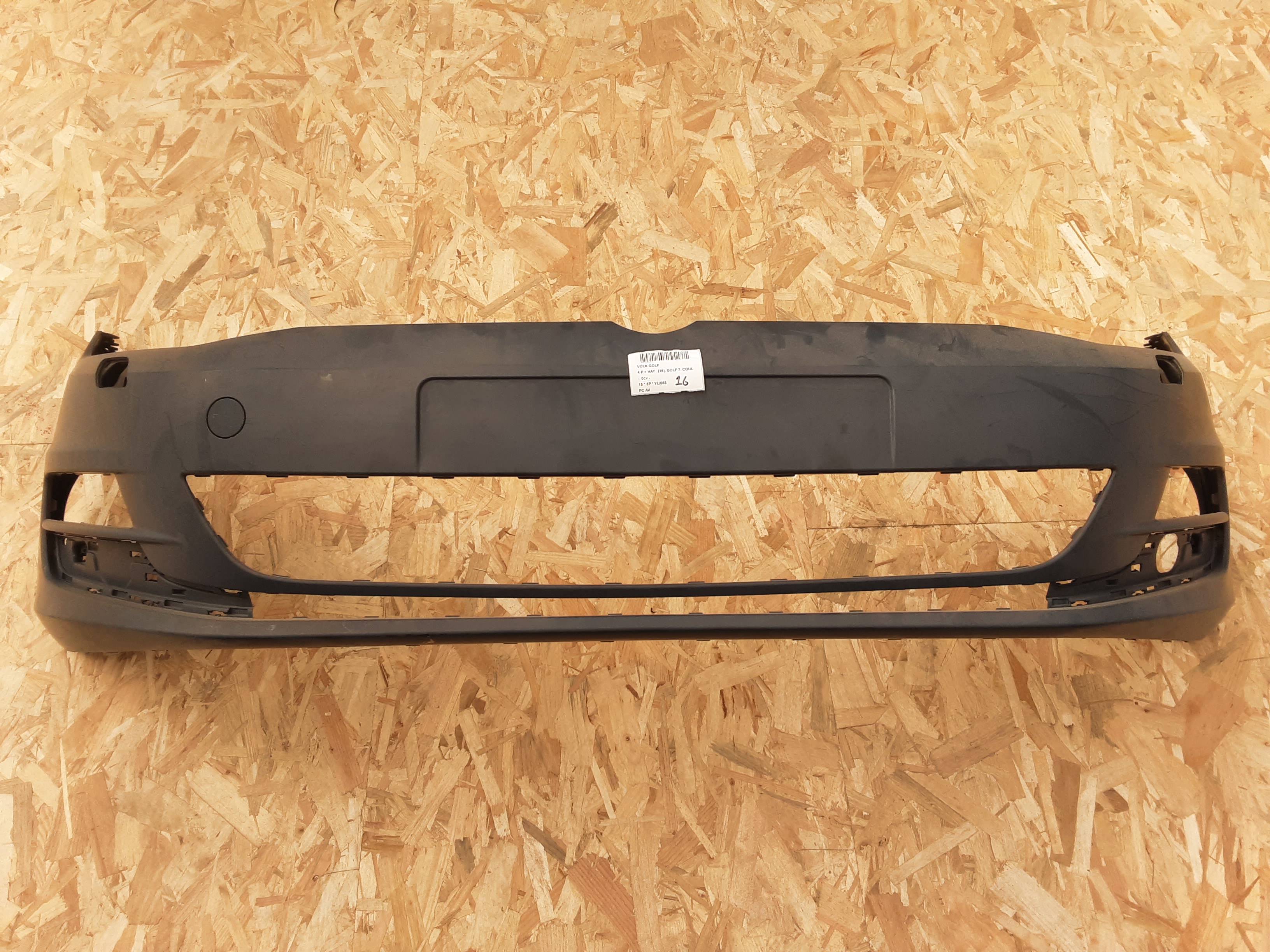 VOORBUMPER Vw GOLF VII 11/12 - 17