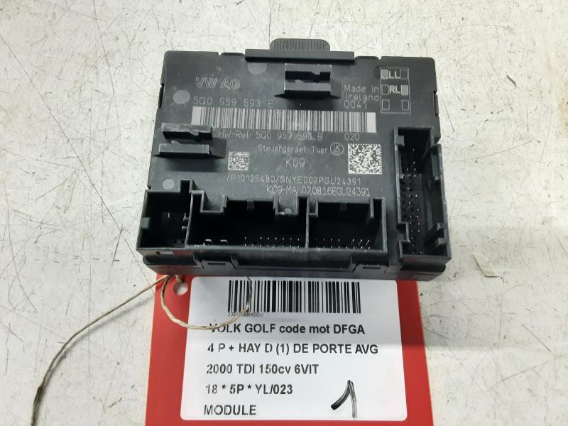MODULE Vw GOLF VII 1/17 - 2/20 FaceLift