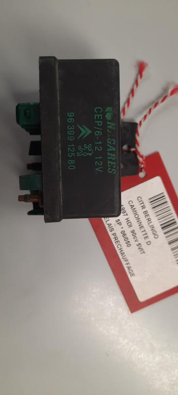 RELAIS DE PRECHAUFFAGE Citroen BERLINGO 96 - 09