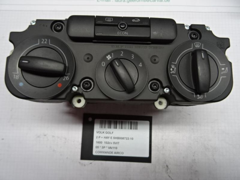 KLIMA SCHALTER Vw Golf