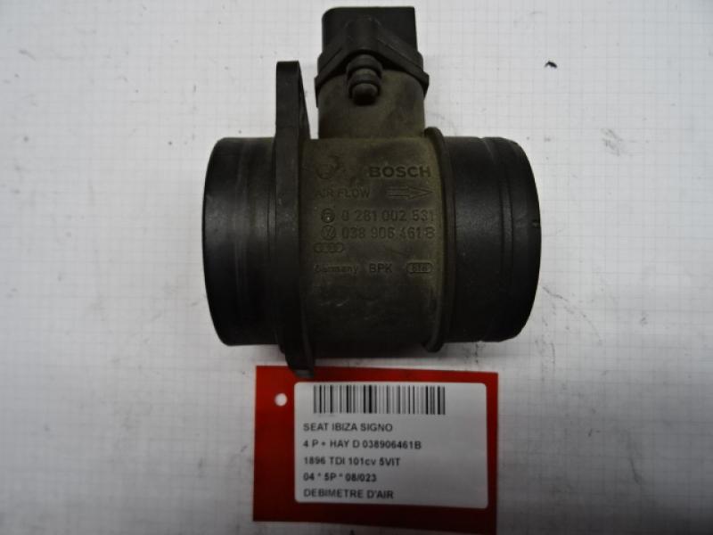 AIRFLOW METER Seat IBIZA MK3 (6L1) 6/02 - 08