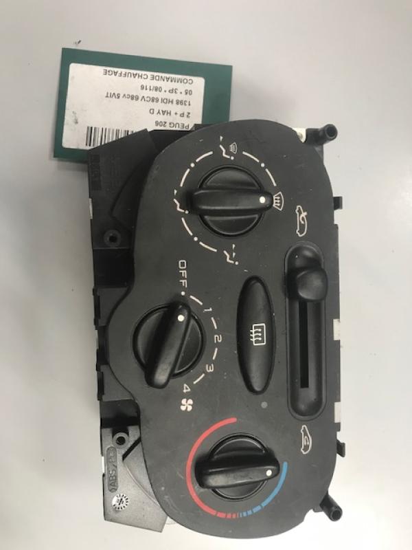 HEATER SWITCH Peugeot 206 - 2/09