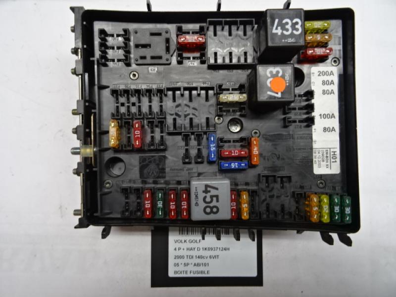 FUSE BOX Vw GOLF V 11/03 - 08