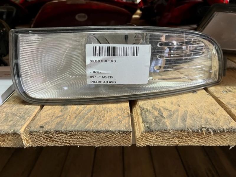 MISTLICHT VOOR LINKS Skoda SUPERB B6 (3T)  08 - 13