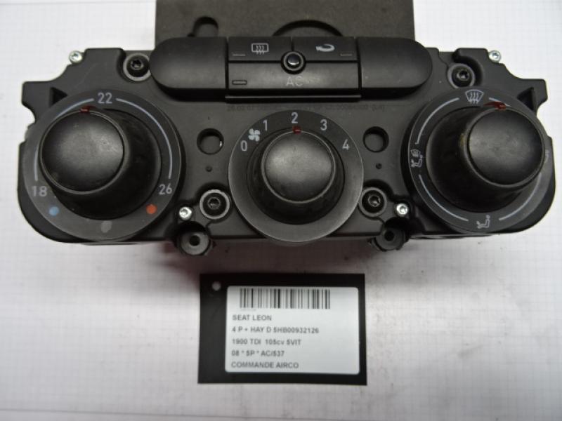 KLIMA SCHALTER Seat LEON (2) (1P)  9/05 - 12