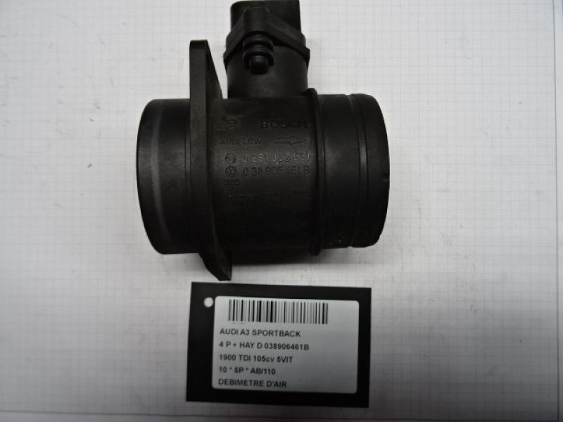 AIRFLOW METER Audi A3 8/08 - 12