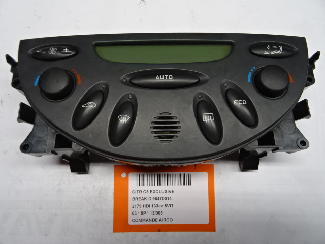 BEDIENINGSPANEEL AIRCO Citroen C5 - 10/04
