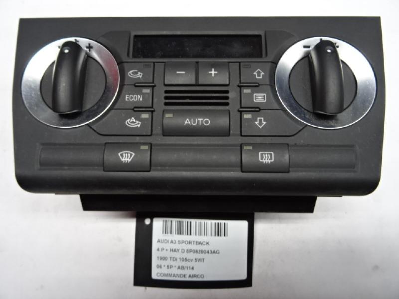 AIRCO SWITCH Audi A3 7/03 - 7/08