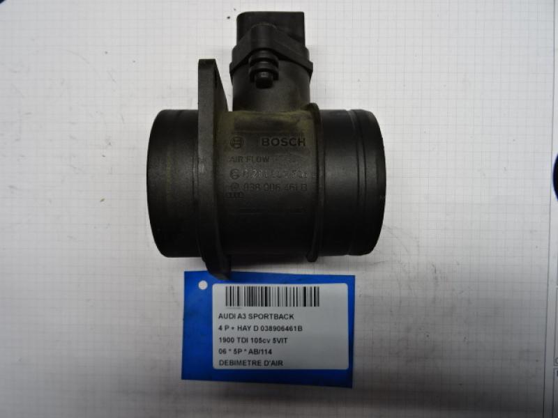 AIRFLOW METER Audi A3 7/03 - 7/08