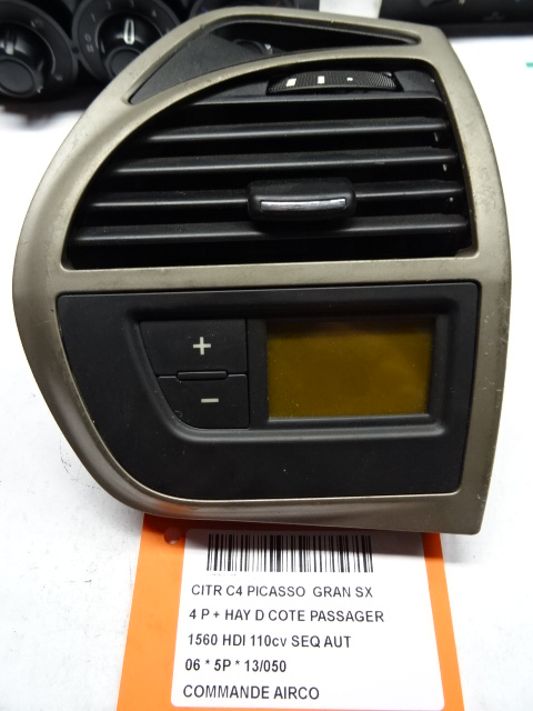 BEDIENINGSPANEEL AIRCO Citroen C4 GR. PICASSO 06 - 13