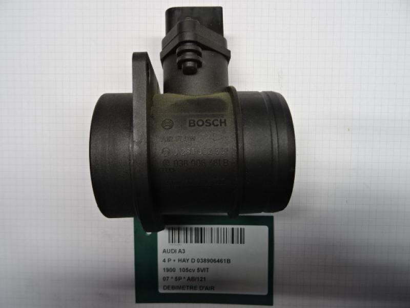 AIRFLOW METER Audi A3 7/03 - 7/08