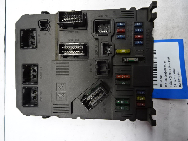 BSI MODULE Peugeot 206 - 2/09