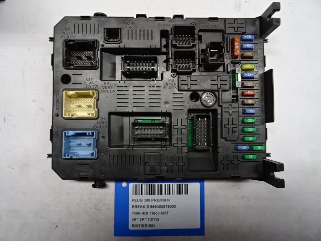 BSI MODULE Peugeot 308 (1) 9/07 - 14