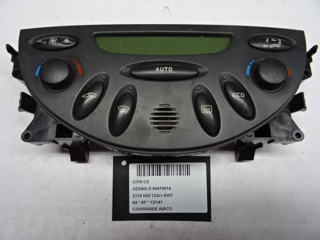 BEDIENINGSPANEEL AIRCO Citroen C5 - 10/04