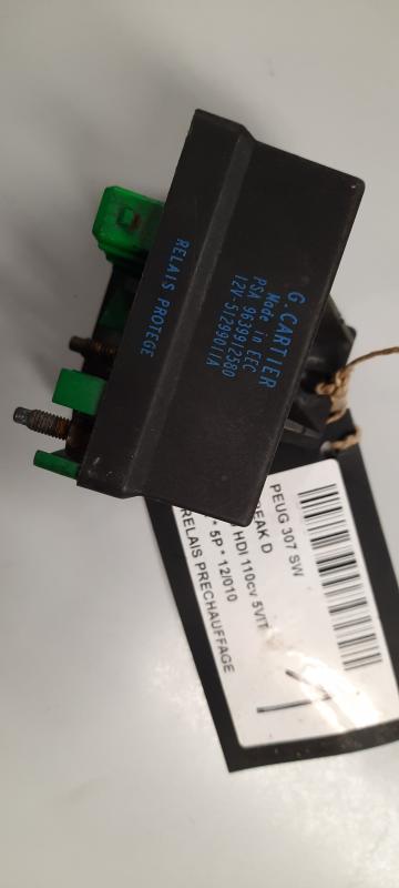 VORGLÜHRELAIS Peugeot 307 8/00 - 6/05